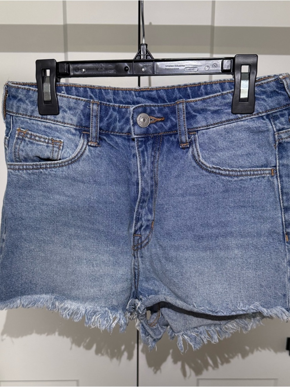 H&M Light Blue Denim Cutoff Shorts